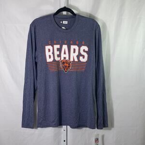 NWT Chicago Bears Long Sleeve T-shirt   - Mens Size M  - Gray